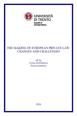 The making of European Private Law
