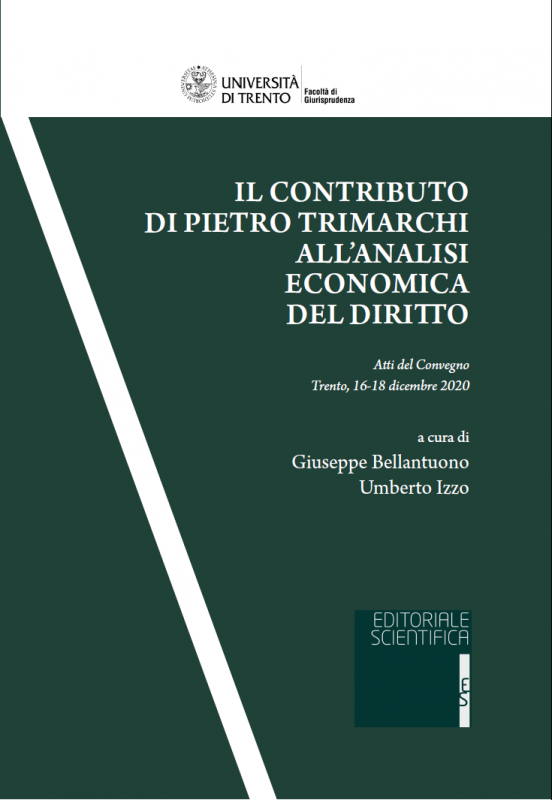 Il contributo di Pietro Trimarchi all'analisi economica del diritto